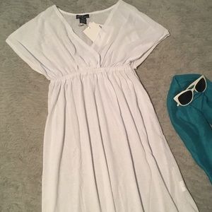 White bikini cover up size M